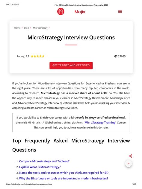 microstrategy dashboard interview questions answers  There is the only one correct option among the given alternatives
